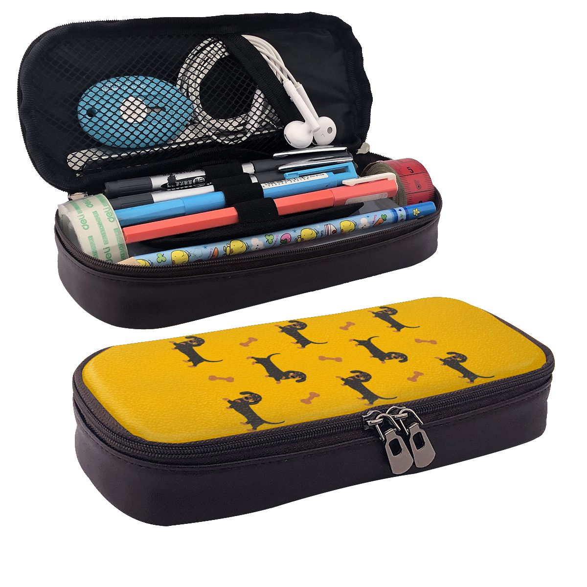 Tan Stationery & Office Supply - Black And Tan Dachshund Sausage Dog