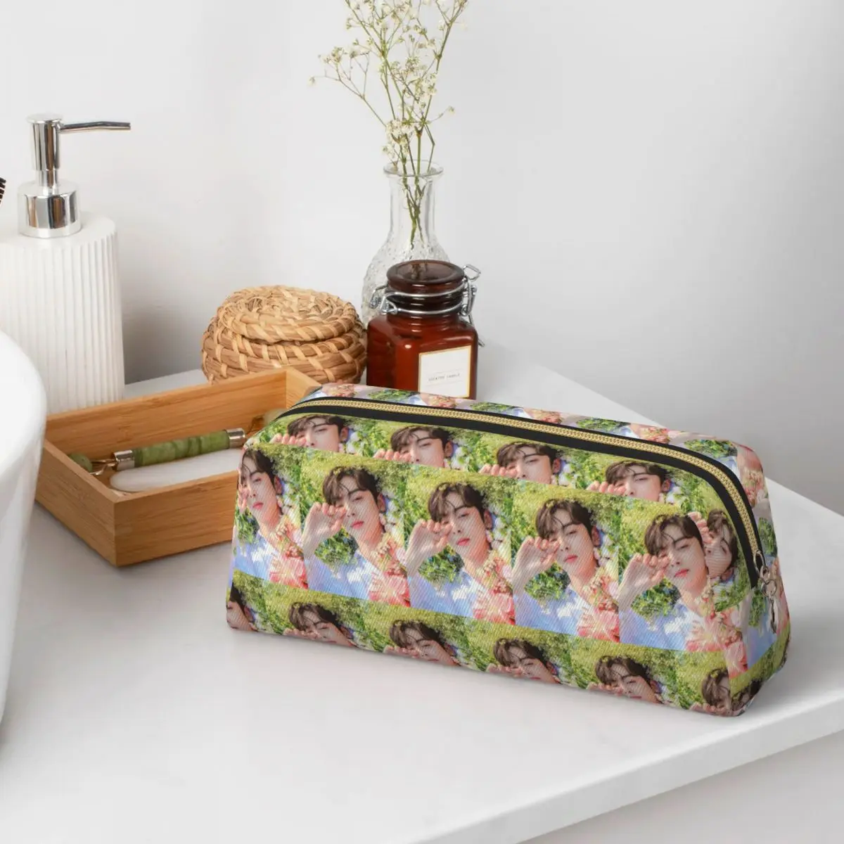 Stationery And Office Supply Chain - Cha EunWoo Kpop Astro Pencil Cases