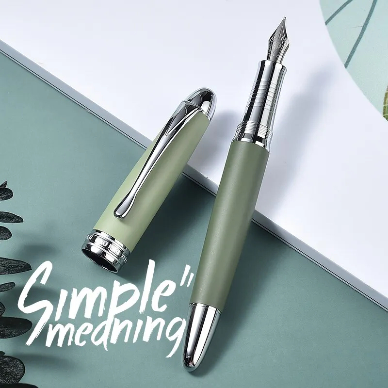 Stationery Supplies Business - Hongdian 5019 Fountain Pen Morandi Iridium