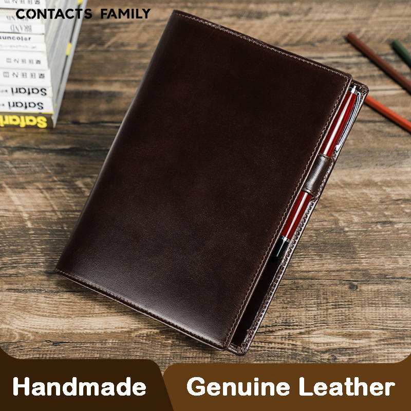 Stationery Supplies Business - Genuine Leather Handmade A5 Laptop with