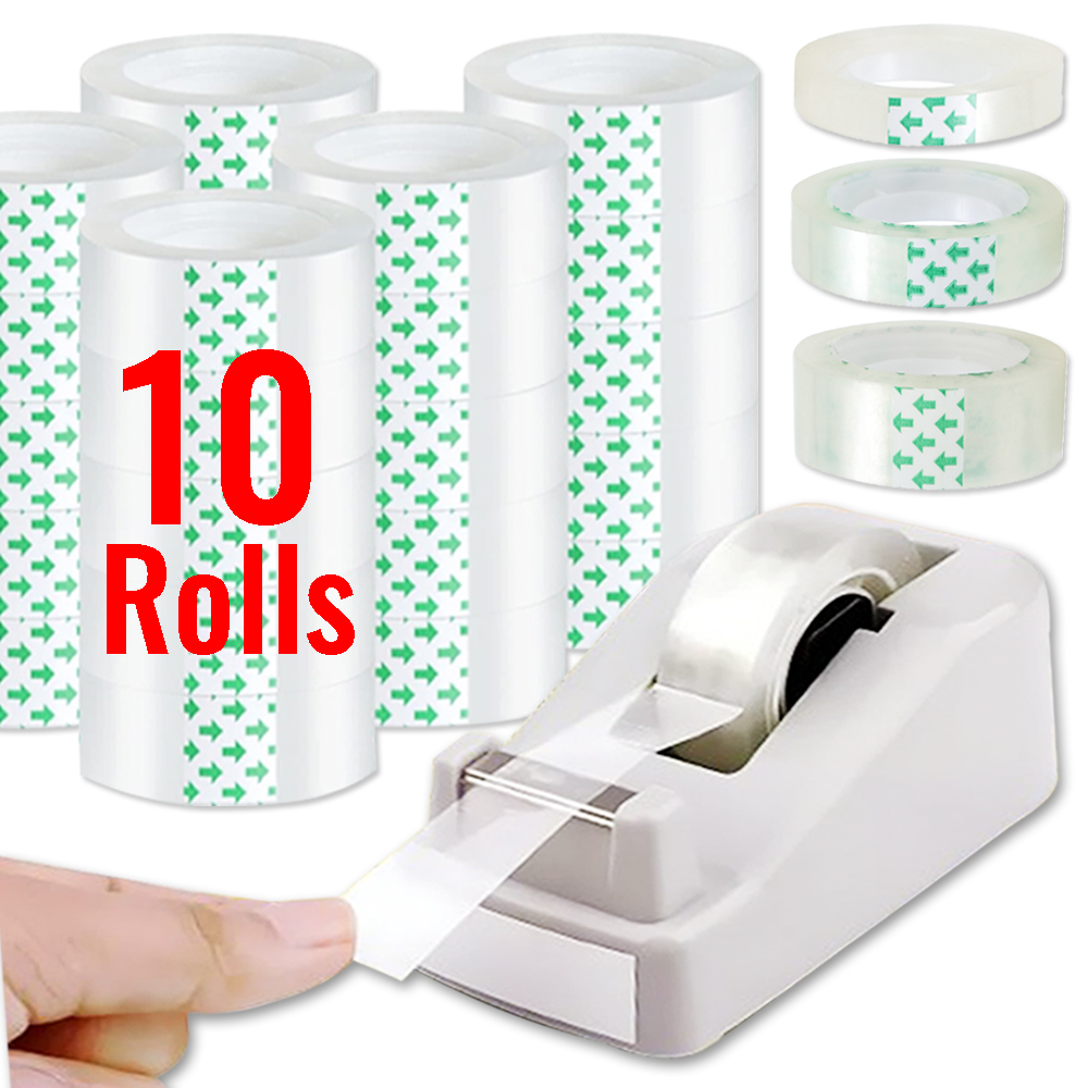 Office Stationery And Supply - Transparent Adhesive Tape Pack Stationery Office