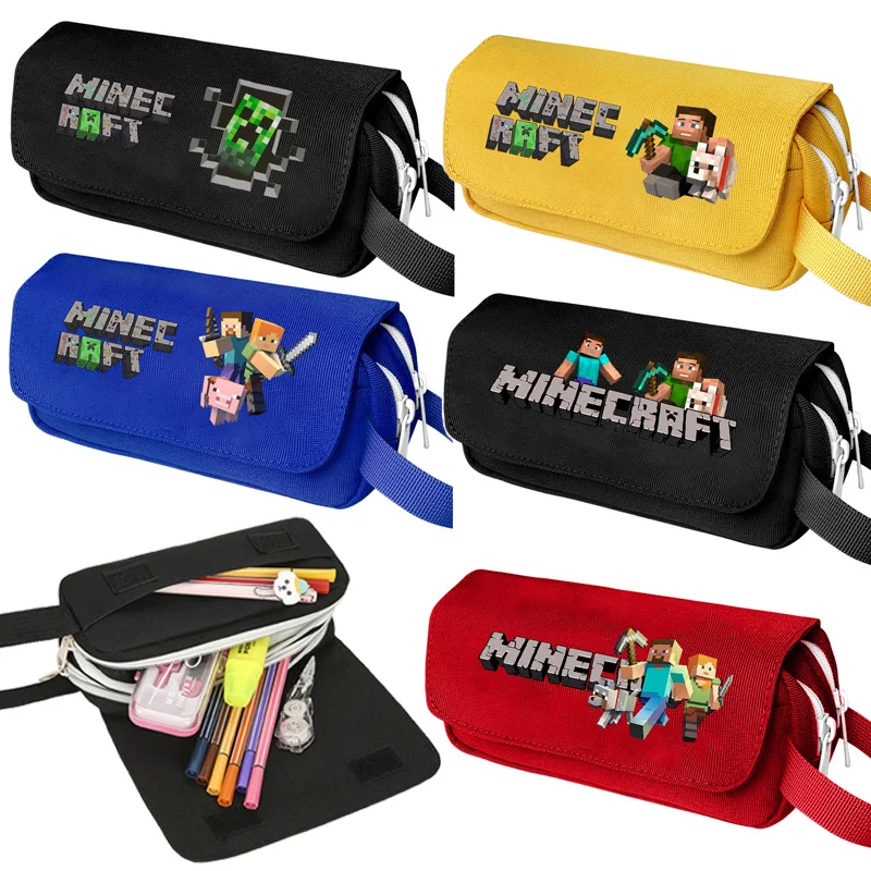 Stationery Supplier - Miner Crafting Pixel Series Pencil Case