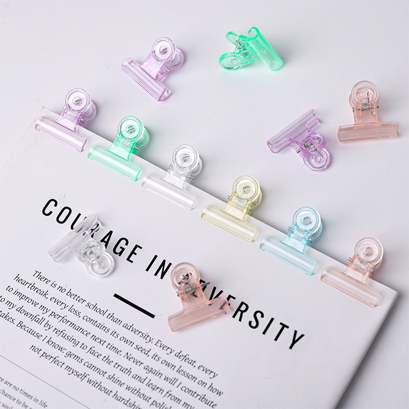 Office Stationery And Supply - 10/20pcs 31mm Candy Color Plastic Binder