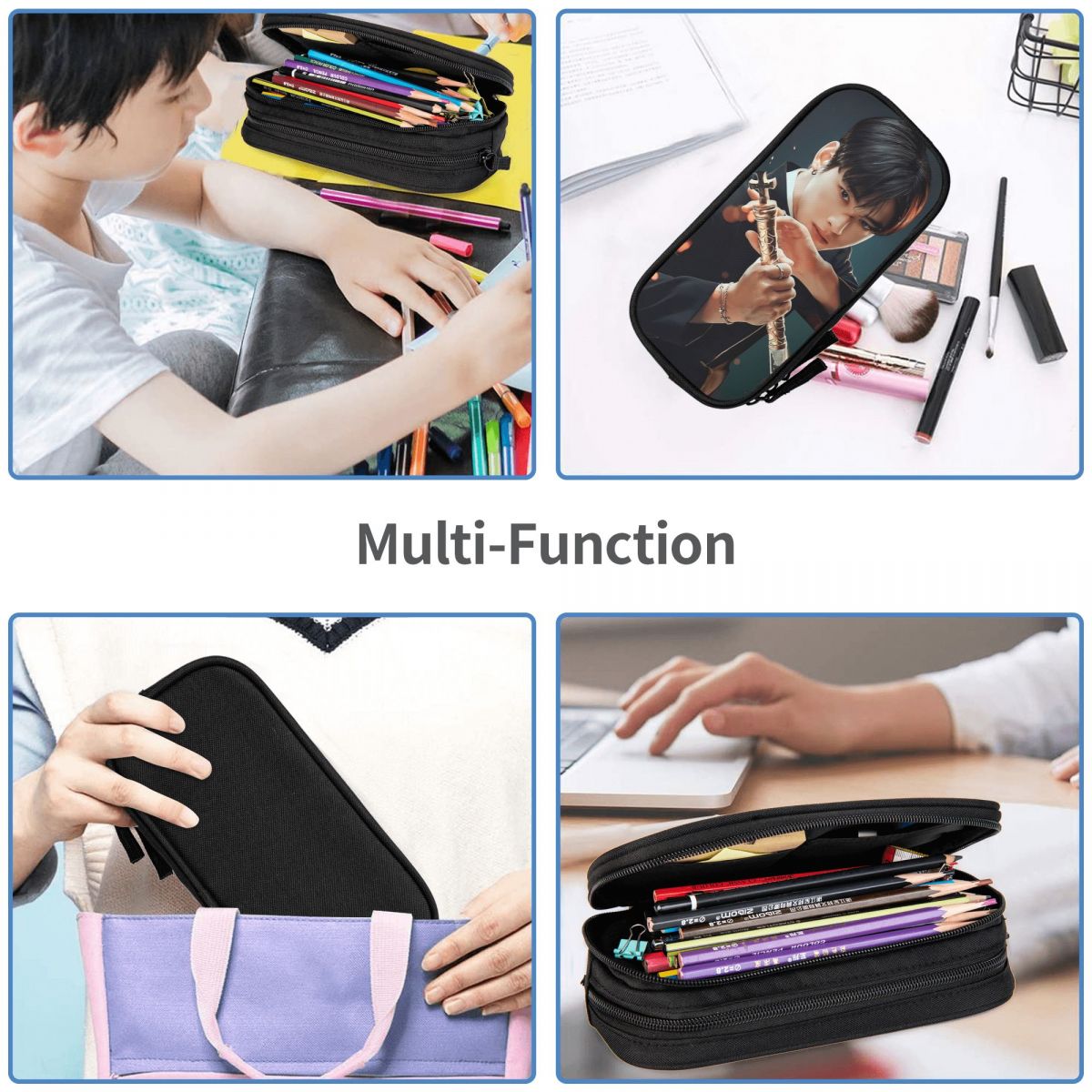 Cha Eunwoo Pencil Case for Boy - đánh giá và giá Stationery And Office Supply Chain