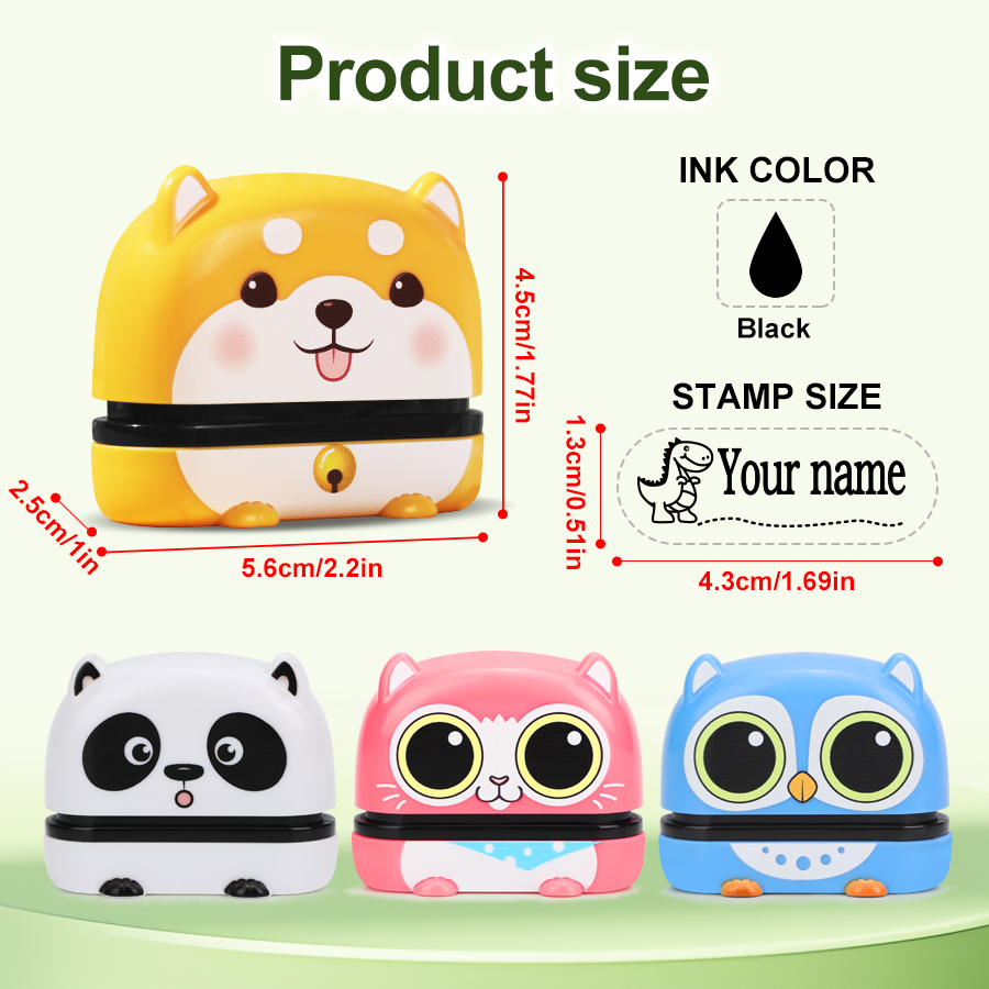 Custom Cute Name Stamp - Reusa - đánh giá và giá Self Inking Stamp