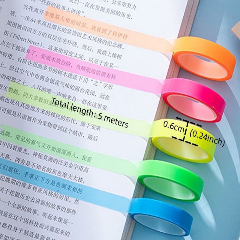5 Rolls Multicolor Writable St - đánh giá và giá Correction Tape Roller