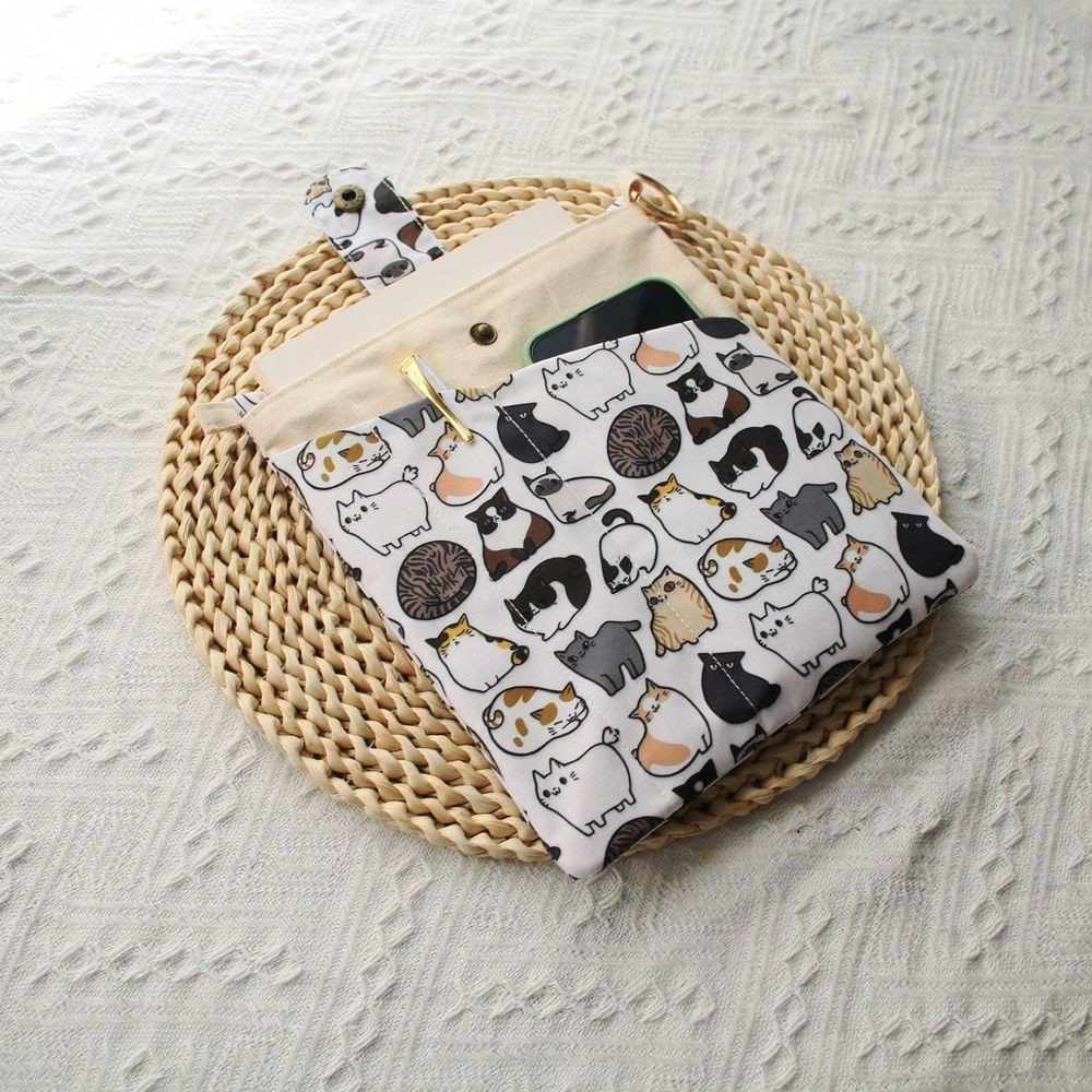 1PC Mellow Cat Canvas Book Bag - đánh giá và giá Ideal Stationery & Office Supply