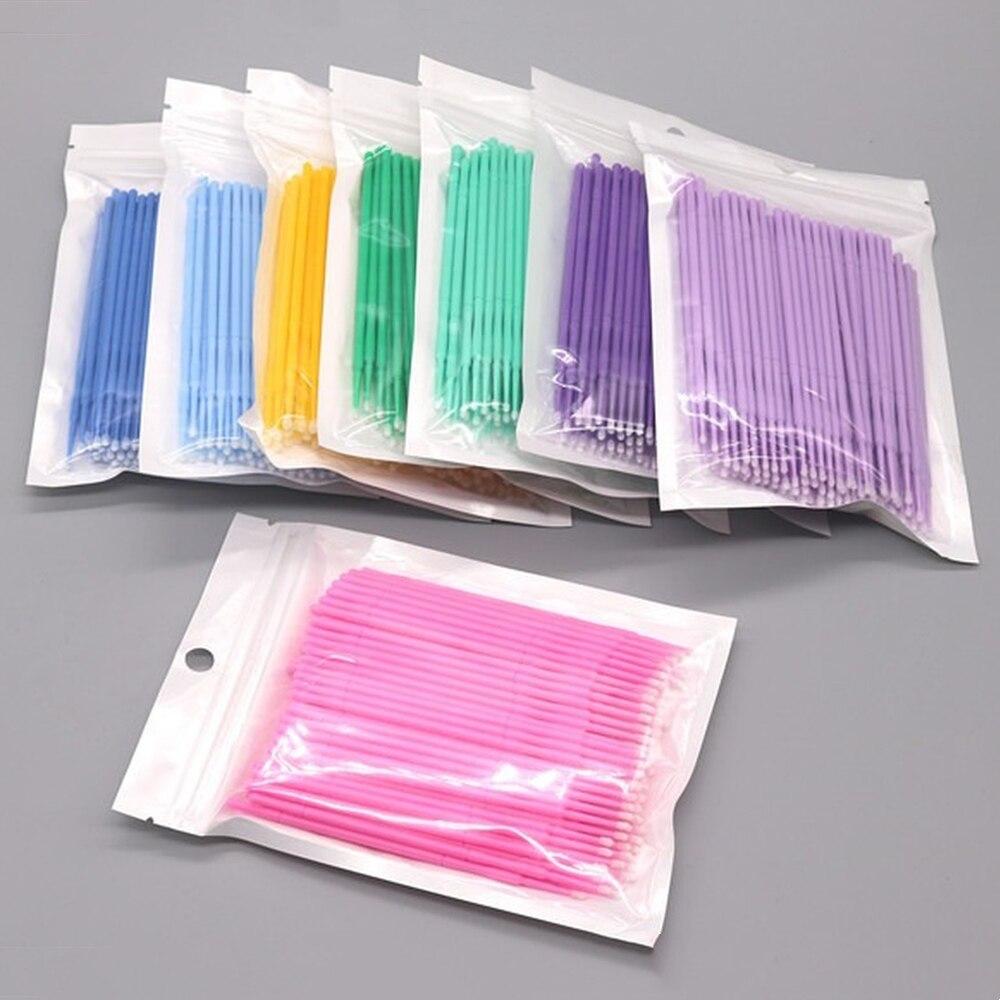 100pcs/lot Micro Brushes Make  - đánh giá và giá Glue Stick Pack