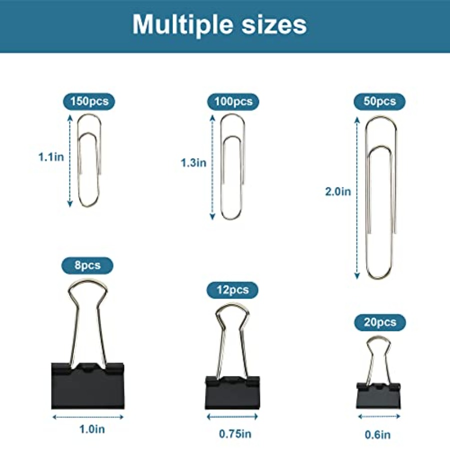 Assorted Size Binder Clips and - đánh giá và giá Binder Clip Assorted