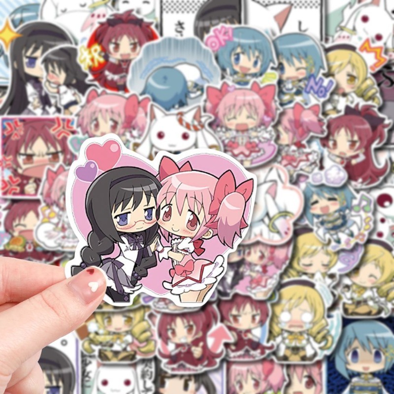 48 PCS Cartoon Puella Magi Mad - đánh giá và giá Memo Pad Sticky