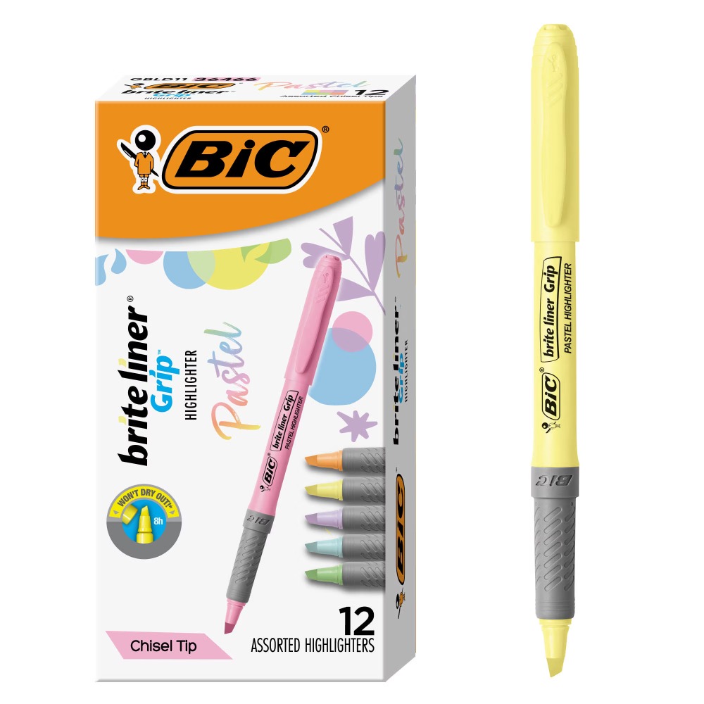 Grip Pastel Highlighters Assor - đánh giá và giá Office Stationery And Supply