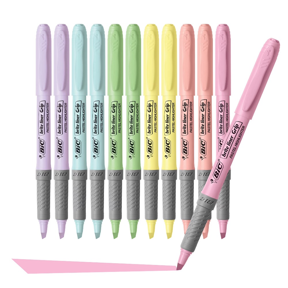Grip Pastel Highlighters Assor - đánh giá và giá Office Stationery And Supply
