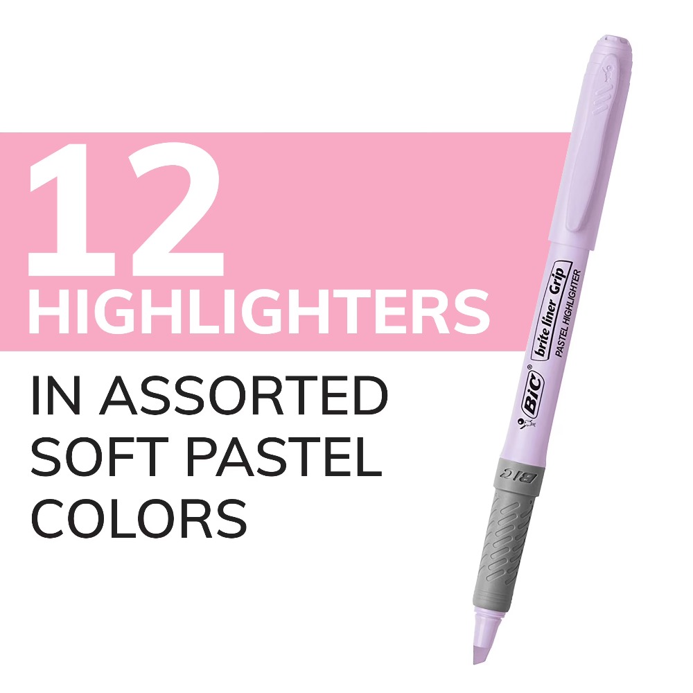 Grip Pastel Highlighters Assor - đánh giá và giá Office Stationery And Supply