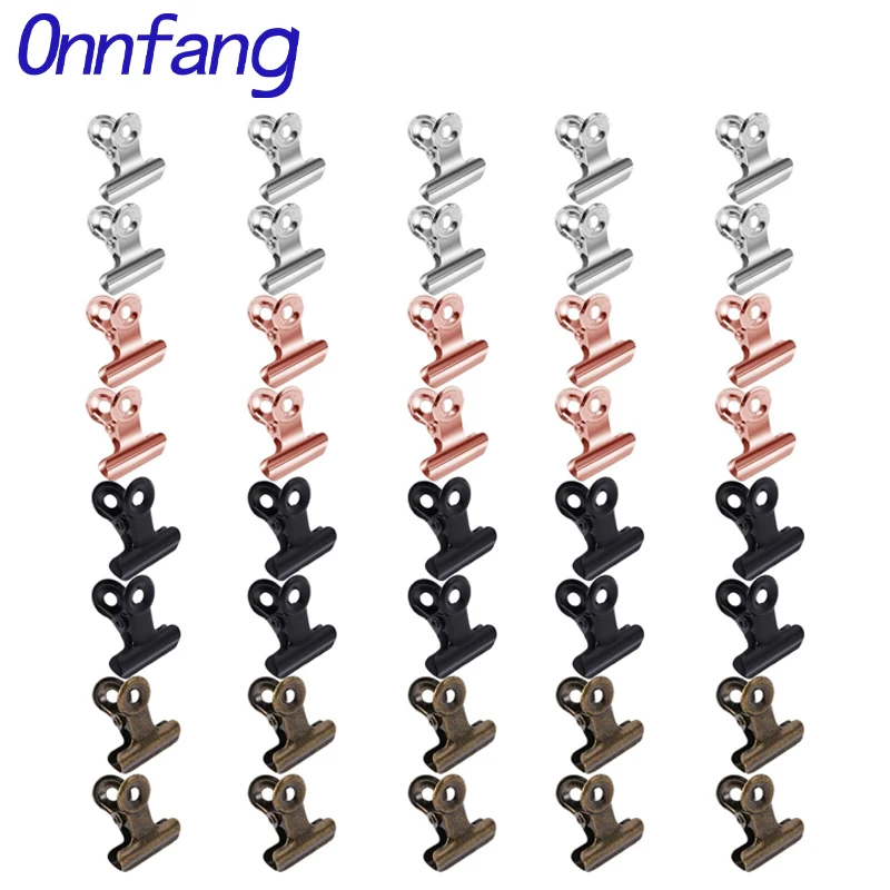 40/20PCS  Set Mini 21x23mm Met - đánh giá và giá Binder Clip Assorted