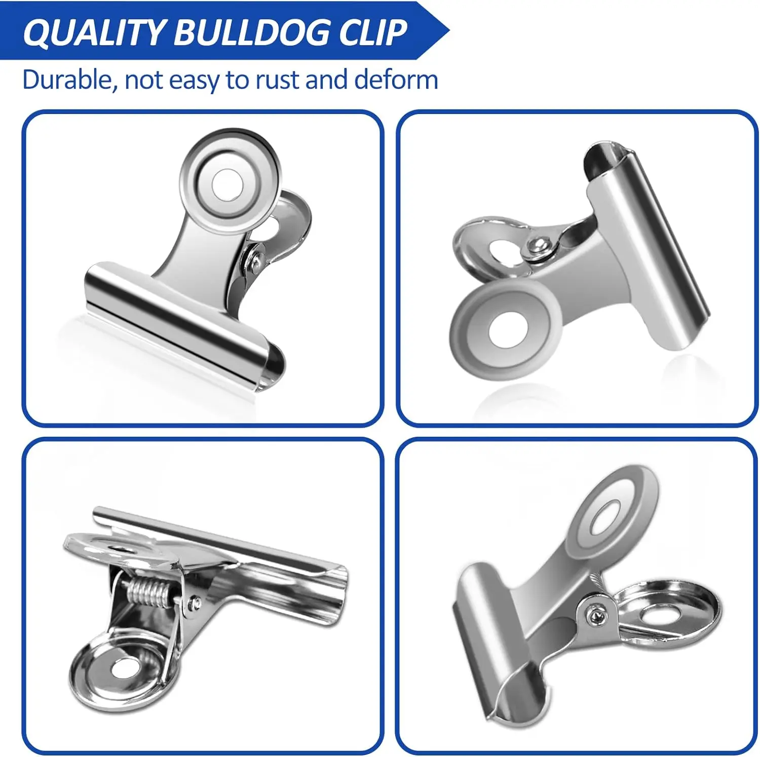 40/20PCS  Set Mini 21x23mm Met - đánh giá và giá Binder Clip Assorted