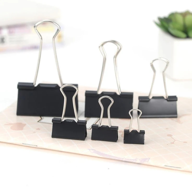 10/20PCS Metal Paper Clip 19 2 - đánh giá và giá Binder Clip Assorted