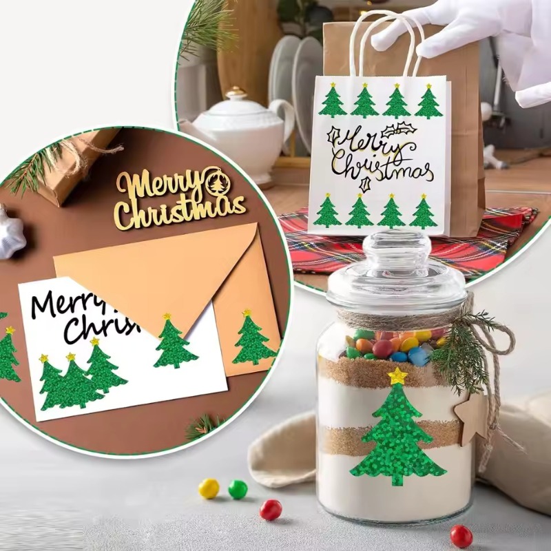 Christmas Glittering Tree Stic - đánh giá và giá Ideal Stationery & Office Supply