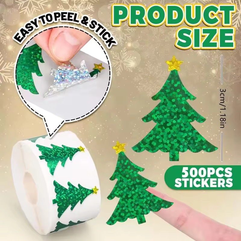 Christmas Glittering Tree Stic - đánh giá và giá Ideal Stationery & Office Supply