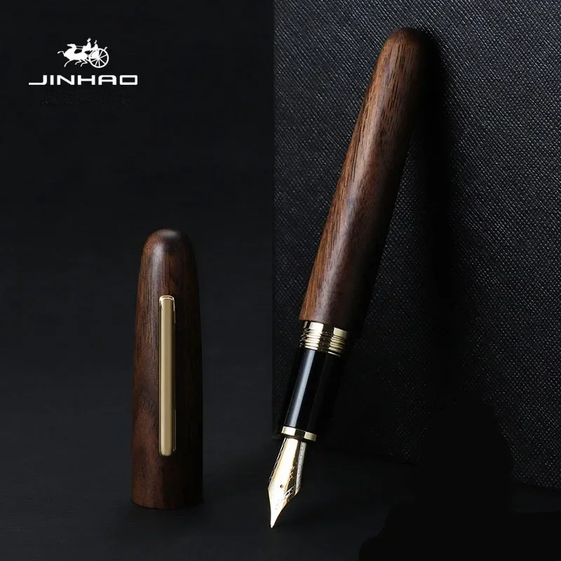 Jinhao 9056 Natural Wood Handm - đánh giá và giá Stationery Supplies Business