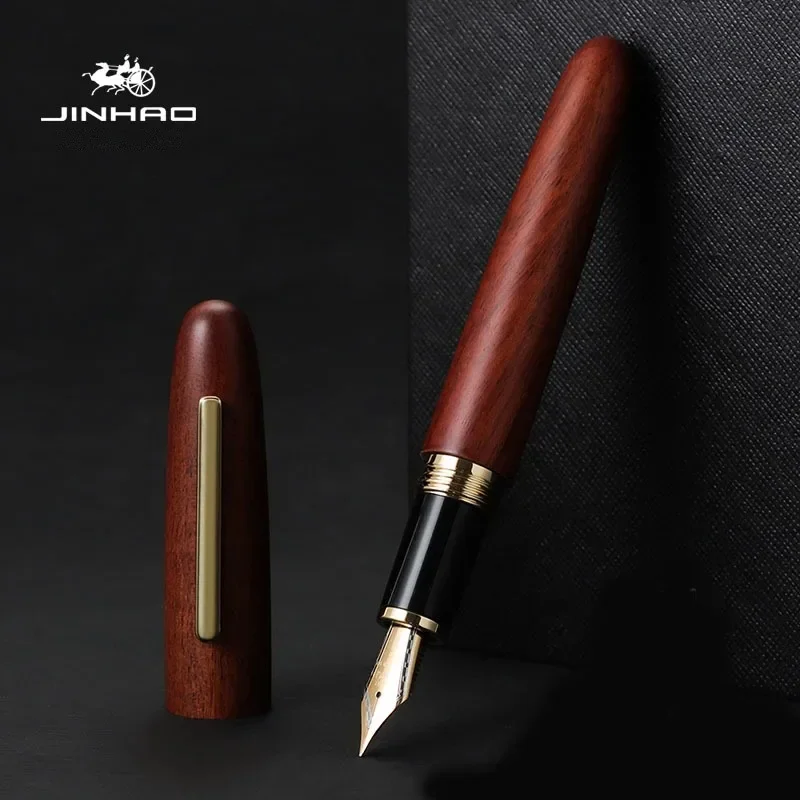 Jinhao 9056 Natural Wood Handm - đánh giá và giá Stationery Supplies Business