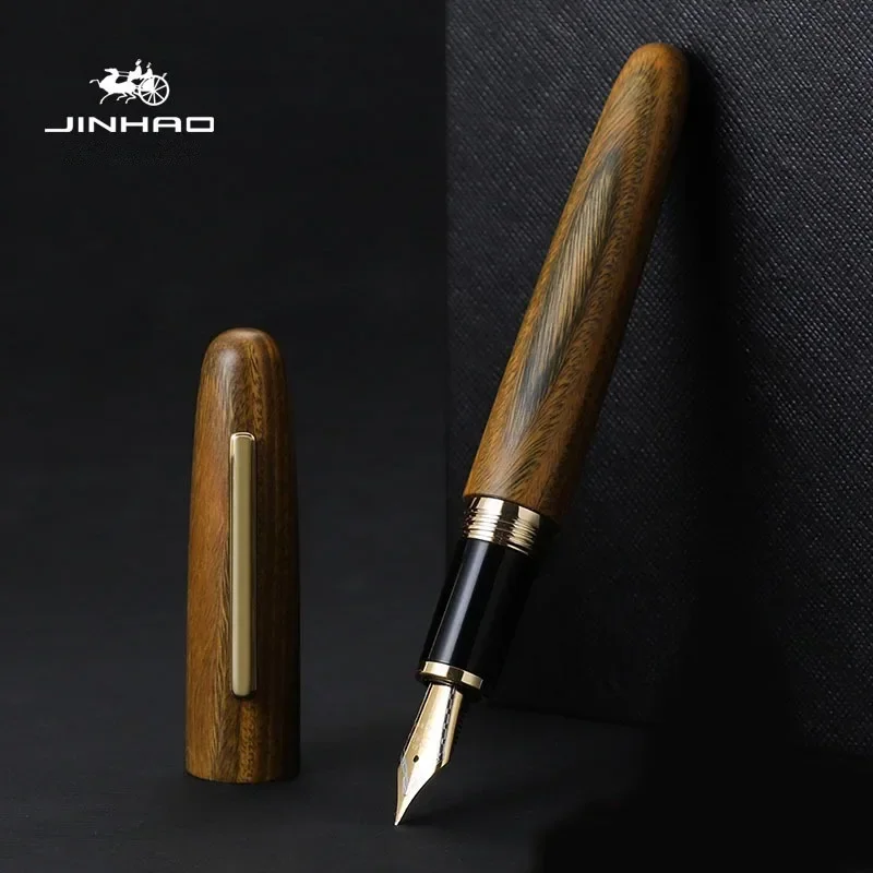 Jinhao 9056 Natural Wood Handm - đánh giá và giá Stationery Supplies Business