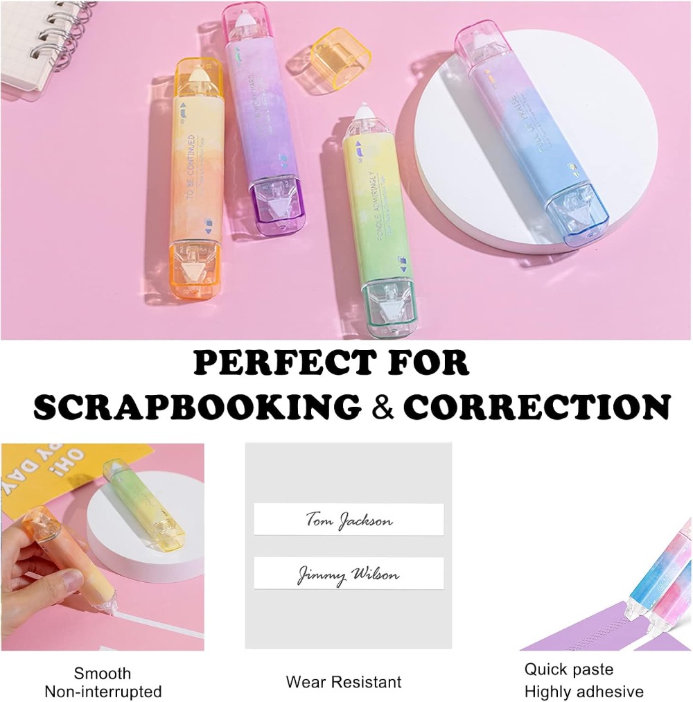 2 in 1 Correction Tape and Dou - đánh giá và giá Correction Tape Roller