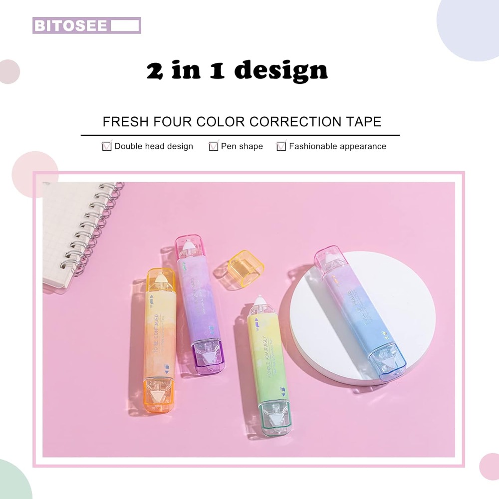 2 in 1 Correction Tape and Dou - đánh giá và giá Correction Tape Roller