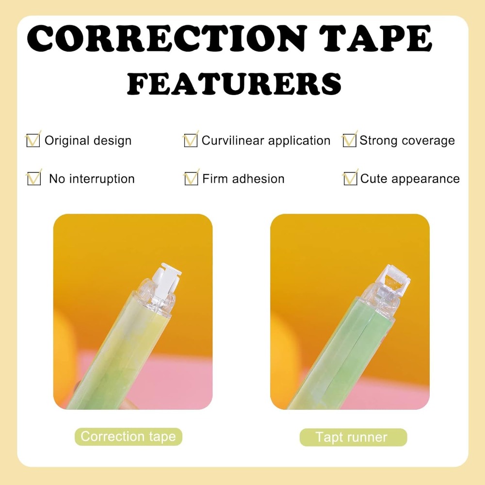 2 in 1 Correction Tape and Dou - đánh giá và giá Correction Tape Roller