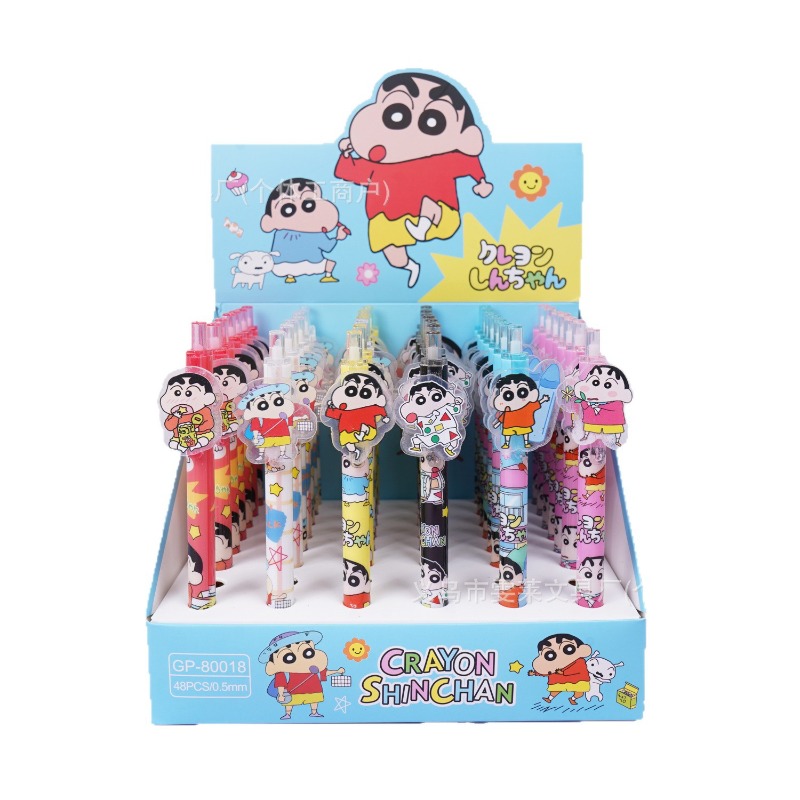 48pcs/box Crayon Shinchan Poin - đánh giá và giá Stationery Supplier