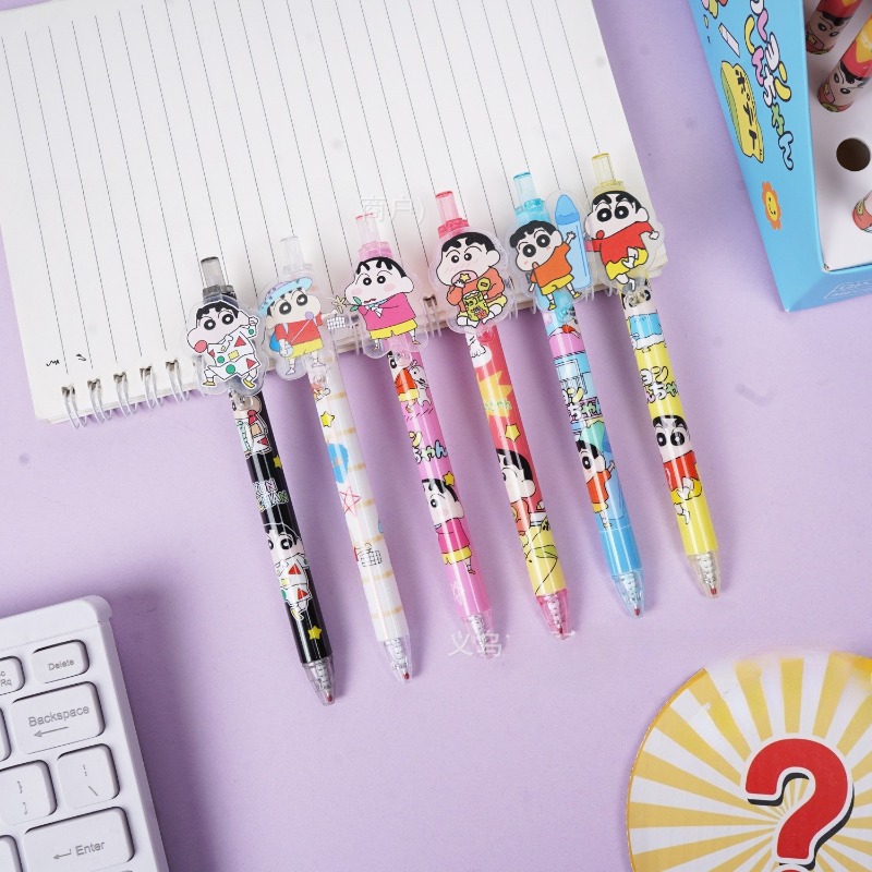 48pcs/box Crayon Shinchan Poin - đánh giá và giá Stationery Supplier