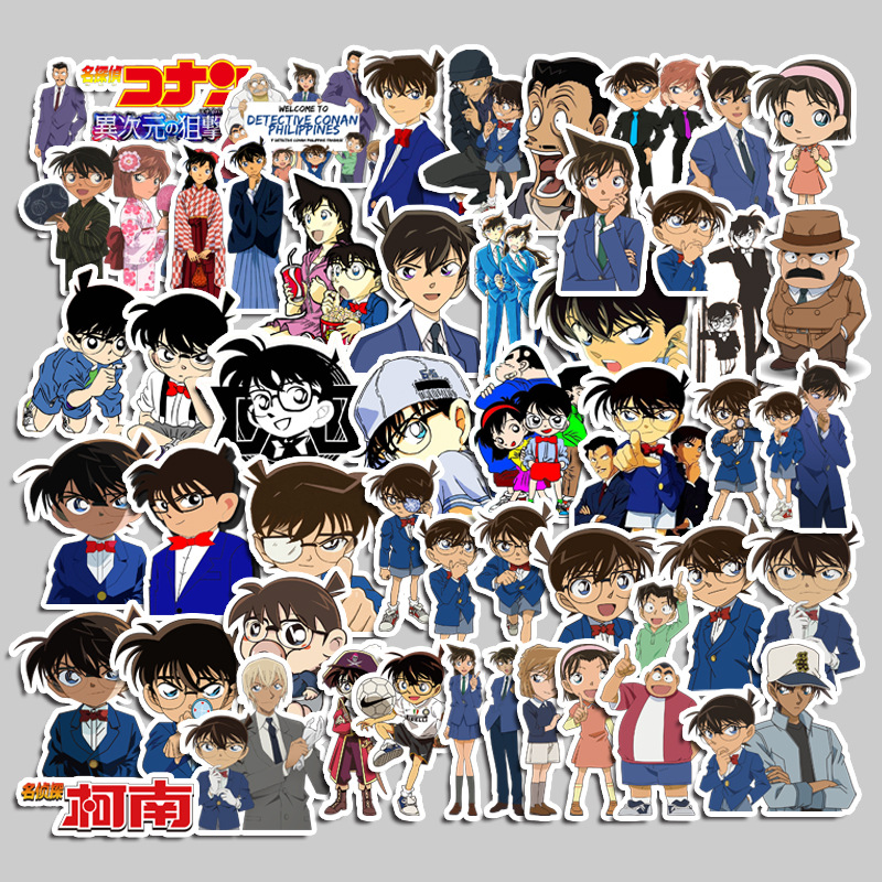 Bandai Detective Conan sticker - đánh giá và giá Memo Pad Sticky