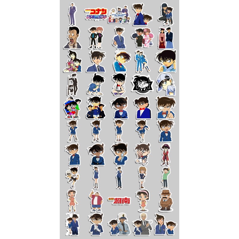Bandai Detective Conan sticker - đánh giá và giá Memo Pad Sticky