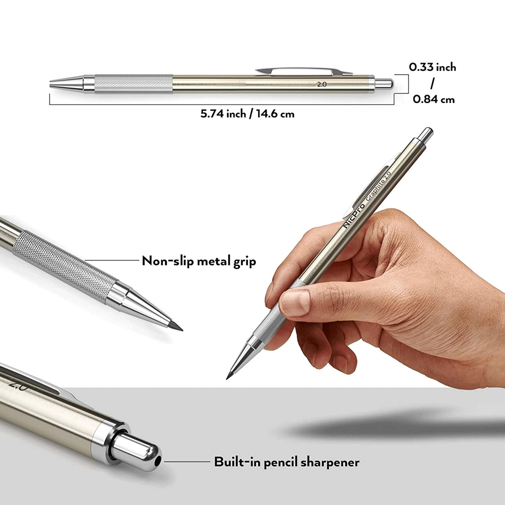 2.0mm 2B Mechanical Pencils Au - đánh giá và giá Ideal Stationery & Office Supply