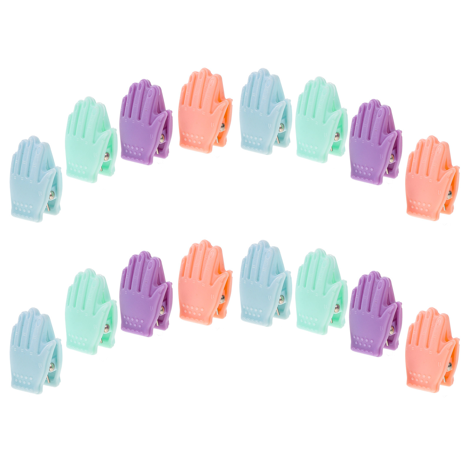 16Pcs Creative Hand Shape Bind - đánh giá và giá Binder Clip Assorted