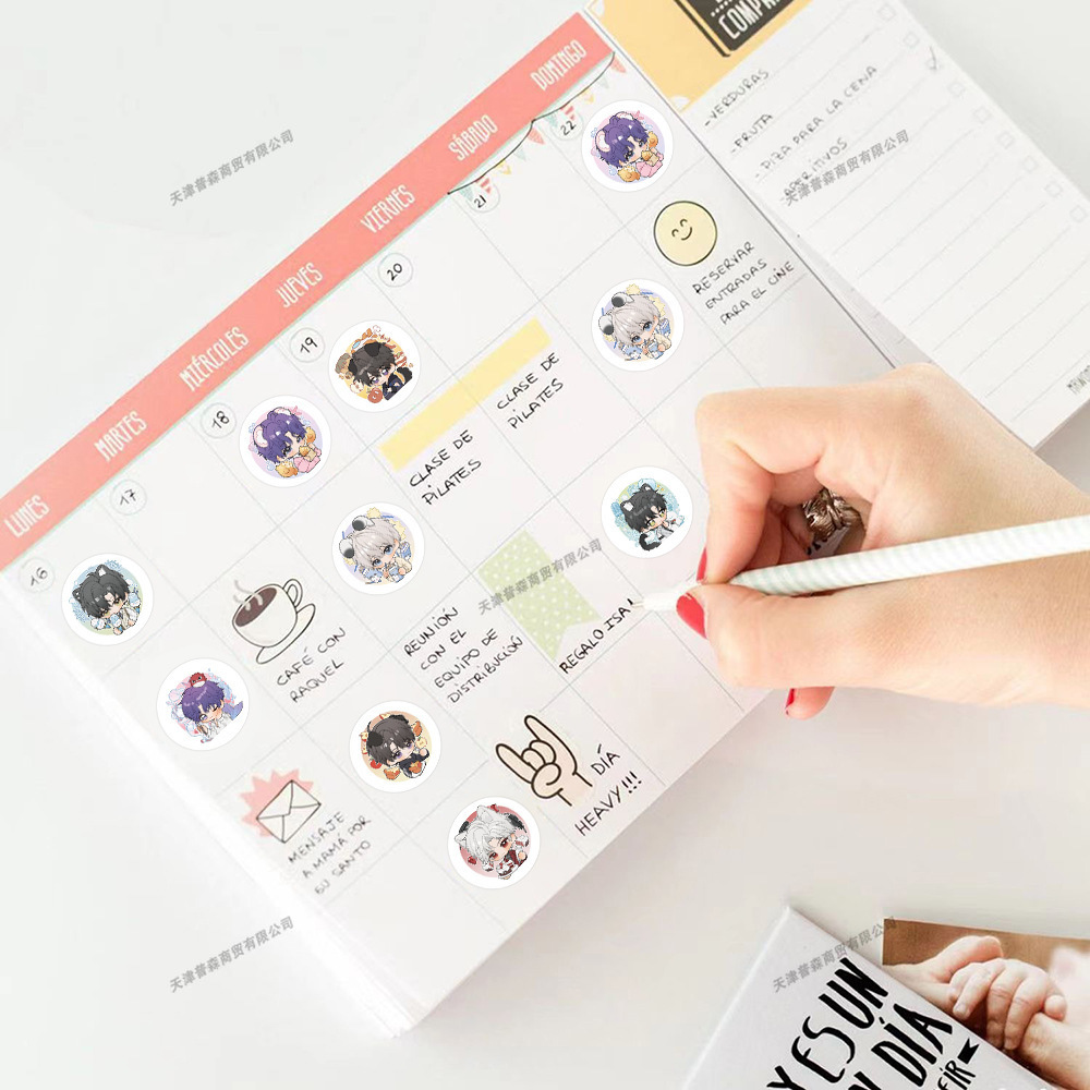 500Pcs Roll Kawaii Cartoon Sti - đánh giá và giá Memo Pad Sticky