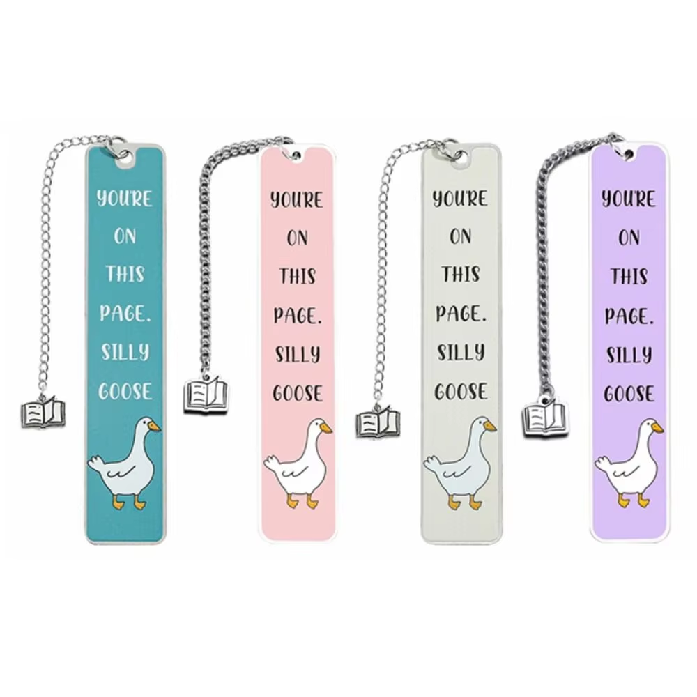 Cute Silly Goose Metal Bookmar - đánh giá và giá Ideal Stationery & Office Supply