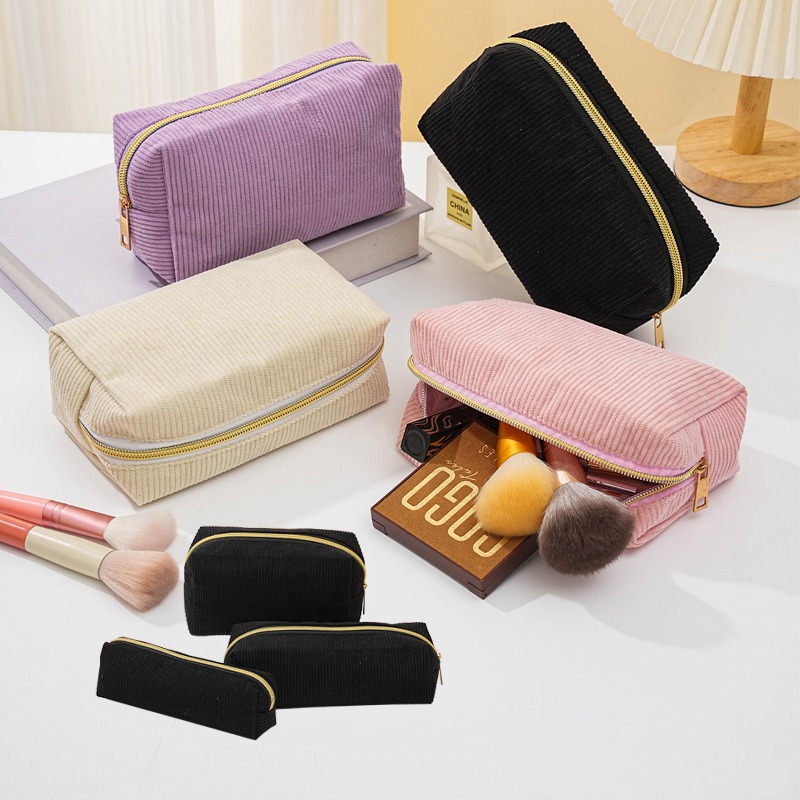 4pcs Durable Corduroy Storage  - đánh giá và giá Ideal Stationery & Office Supply