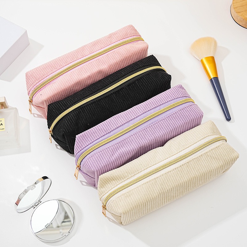 4pcs Durable Corduroy Storage  - đánh giá và giá Ideal Stationery & Office Supply