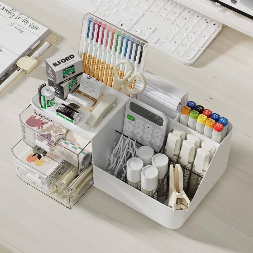 1Pcs Desktop Cosmetics Organiz - đánh giá và giá Ideal Stationery & Office Supply