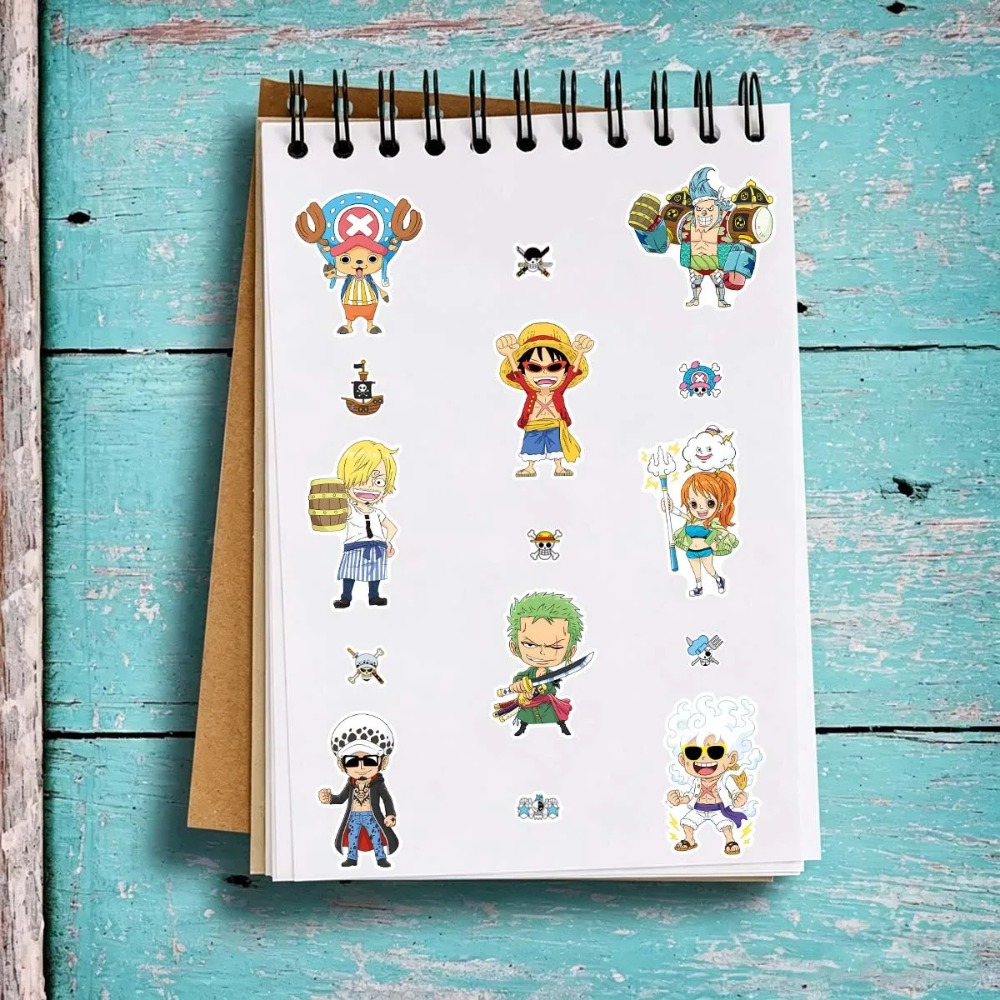 8/16/24Sheets One Piece Luffy  - đánh giá và giá Memo Pad Sticky