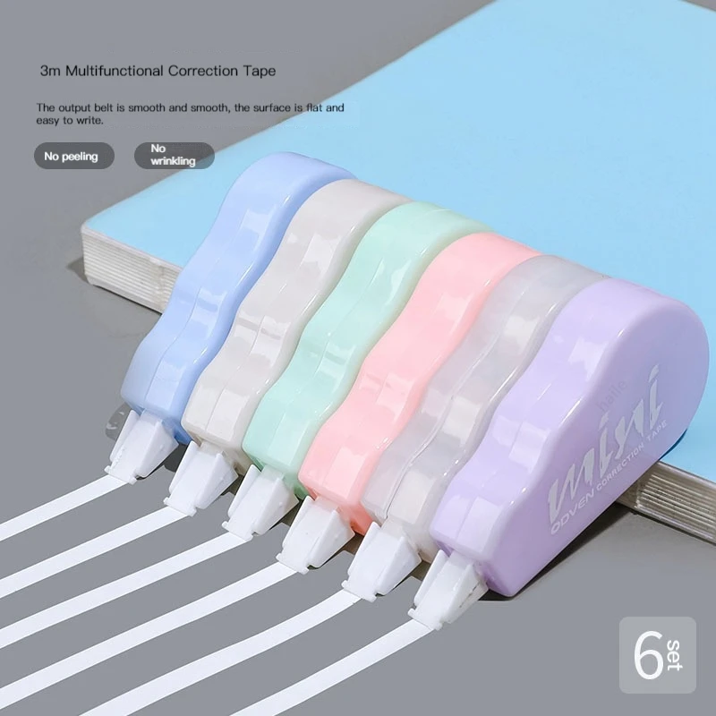 6Pcs/pack Correction Tapes Pro - đánh giá và giá Correction Tape Roller