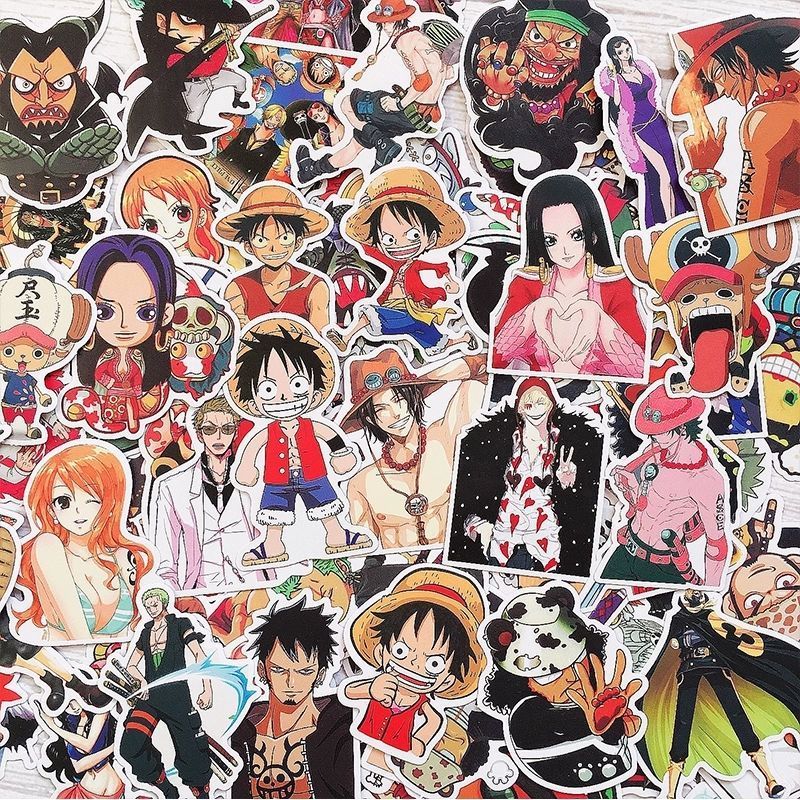 120 Pcs Unique Cute One Piece  - đánh giá và giá Memo Pad Sticky
