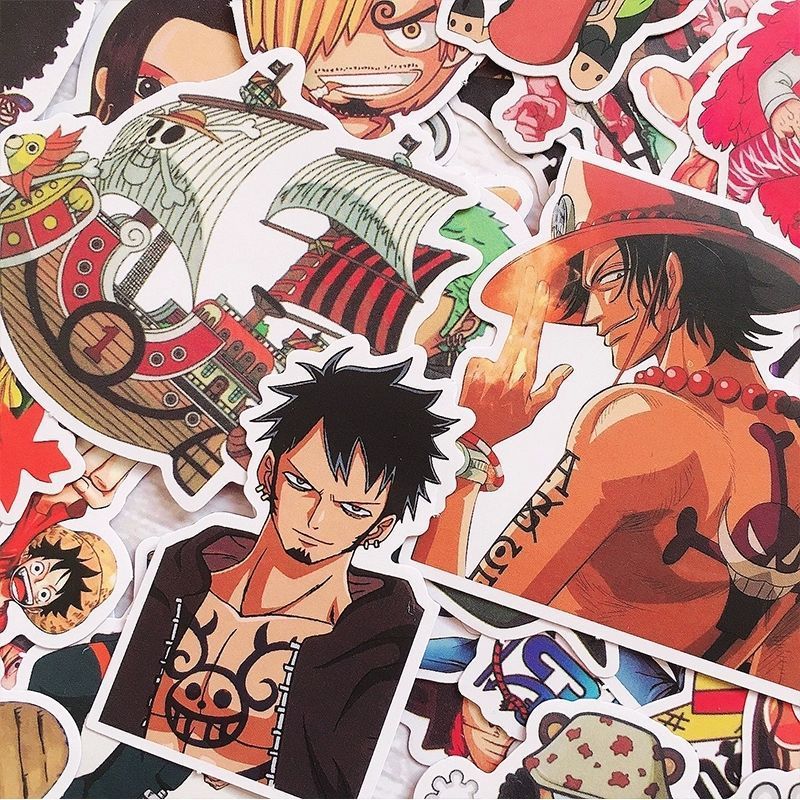 120 Pcs Unique Cute One Piece  - đánh giá và giá Memo Pad Sticky