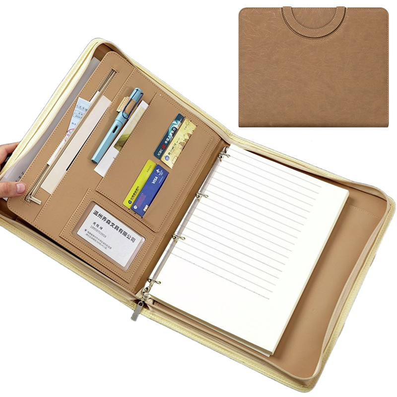 Multifunctional A4 PU Leather  - đánh giá và giá Binder Clip Assorted