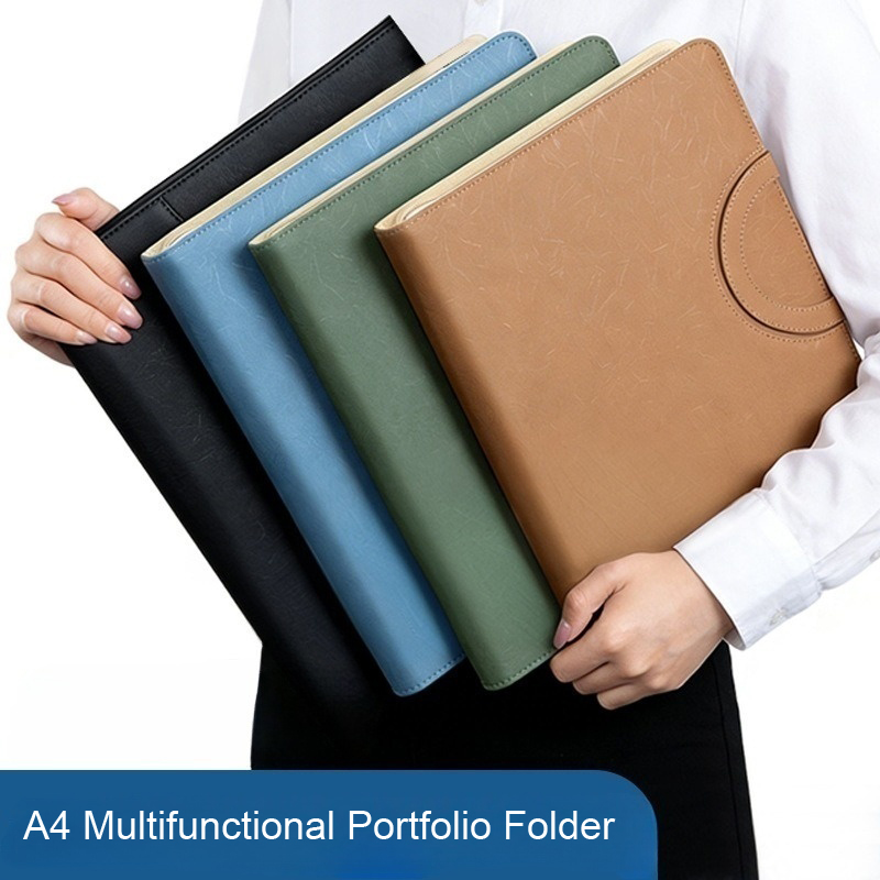 Multifunctional A4 PU Leather  - đánh giá và giá Binder Clip Assorted