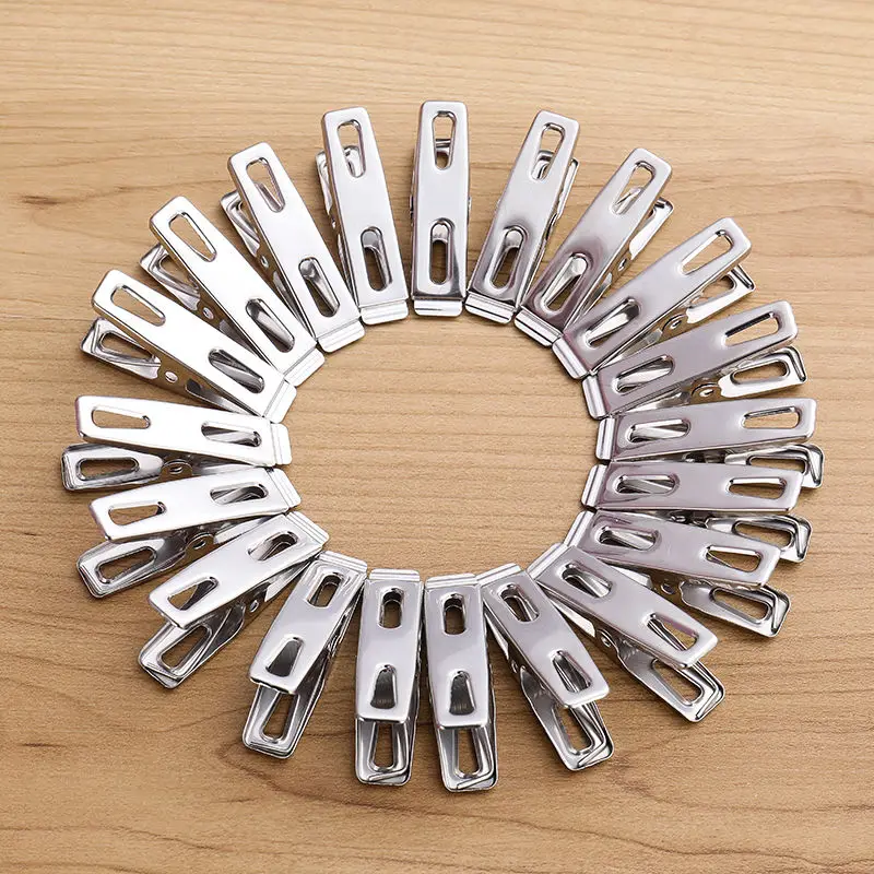 20pcs Stainless Steel Flat Mou - đánh giá và giá Binder Clip Assorted