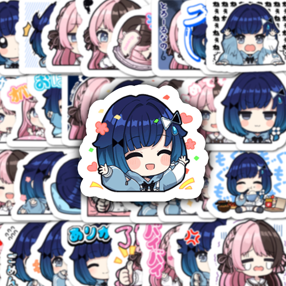 32pcs Cute Tsumugi Kokage And  - đánh giá và giá Memo Pad Sticky