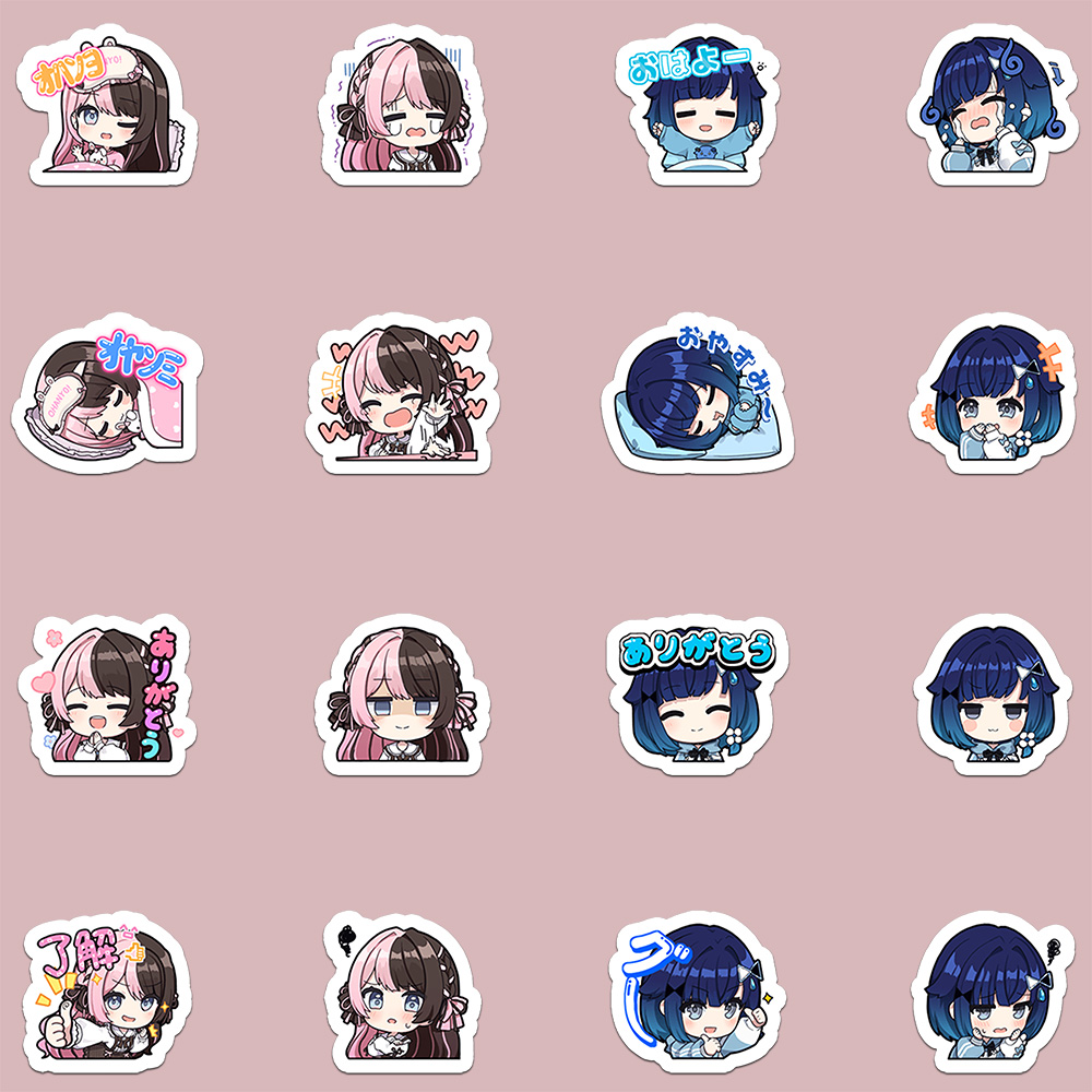 32pcs Cute Tsumugi Kokage And  - đánh giá và giá Memo Pad Sticky