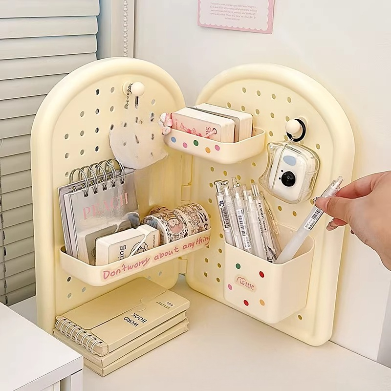 Cute Foldable Corner Pegboard  - đánh giá và giá Ideal Stationery & Office Supply