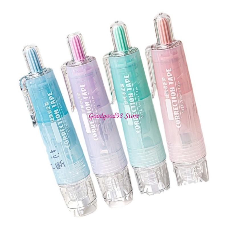 4PCS 5 mm Băng hiệu chỉnh màu  - đánh giá và giá Correction Tape Roller